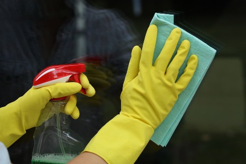 Professional cleaners in Catford working in a modern home interior