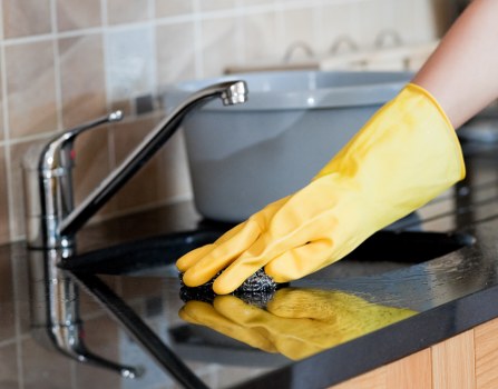 Professional office cleaners in Catford maintaining a tidy workspace